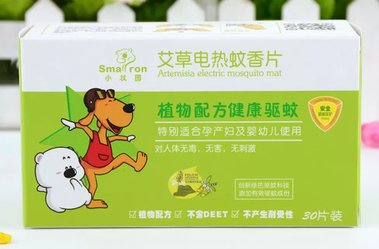 小狀園艾草電熱驅(qū)蚊30片