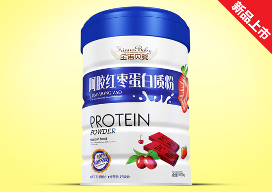 金諾貝嬰阿膠紅棗新蛋白質(zhì)粉鐵聽(tīng)