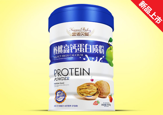 金諾貝嬰核桃高鈣新蛋白質(zhì)粉鐵聽