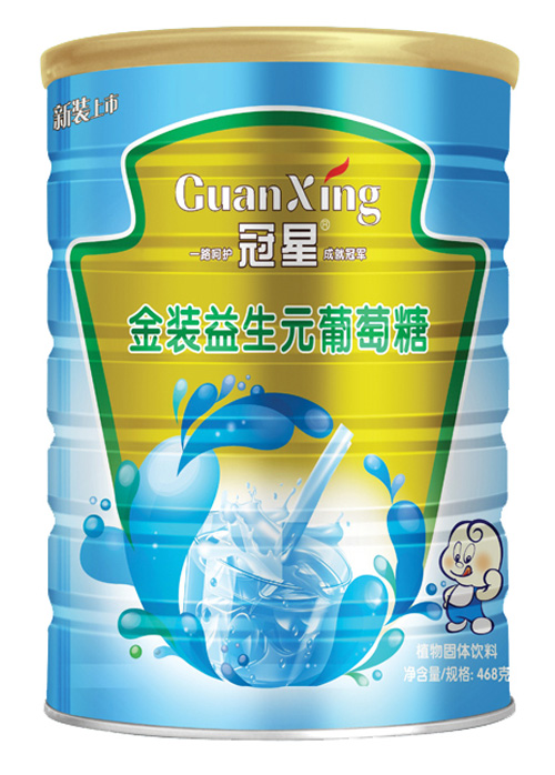 冠星金裝益生元葡萄糖468克聽裝