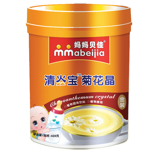 媽媽貝佳清焱寶菊花晶428克罐裝