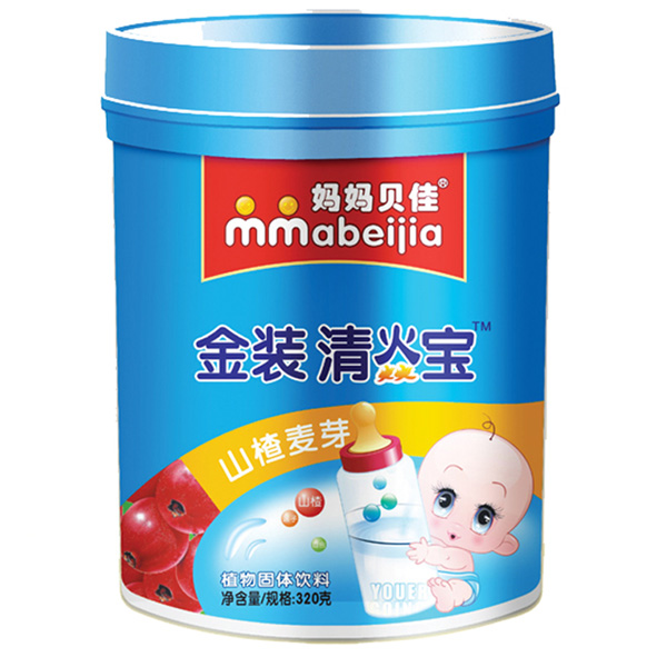 媽媽貝佳山楂麥芽清焱寶320克罐裝
