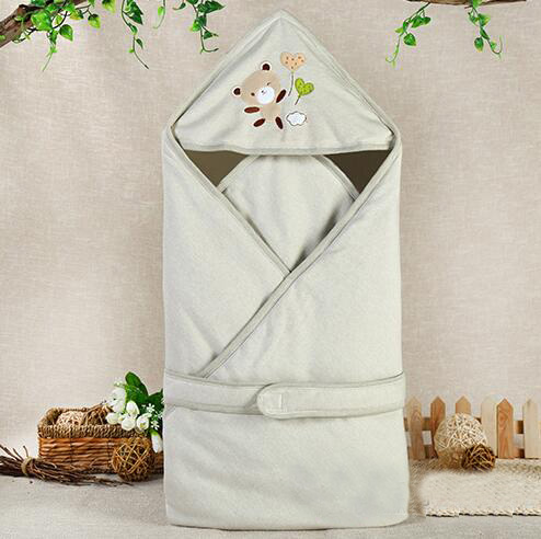 蓓琪兔嬰兒服飾2015秋冬新品夾棉系列抱被0