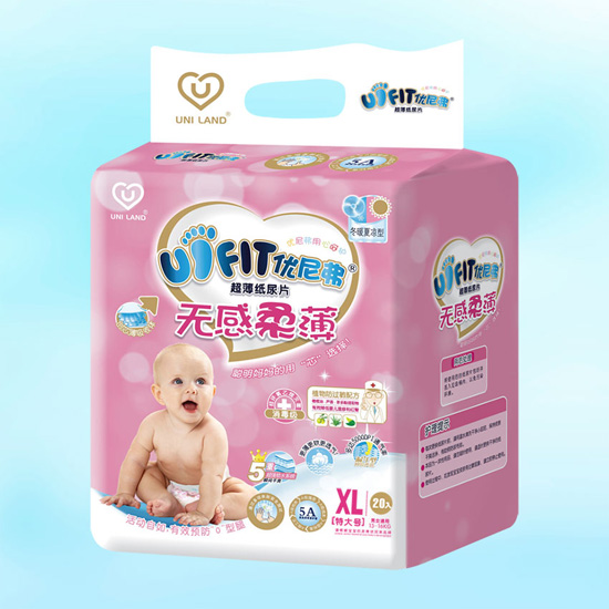 優(yōu)尼弗無感柔薄嬰兒紙尿片XL碼20入