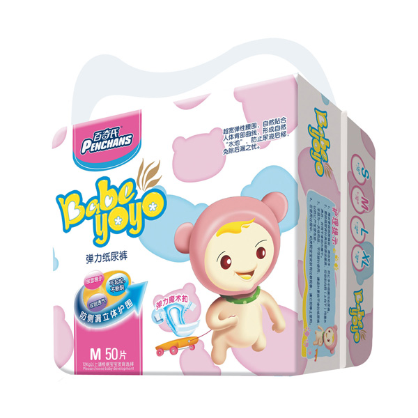 百奇氏紙尿褲大包裝M50