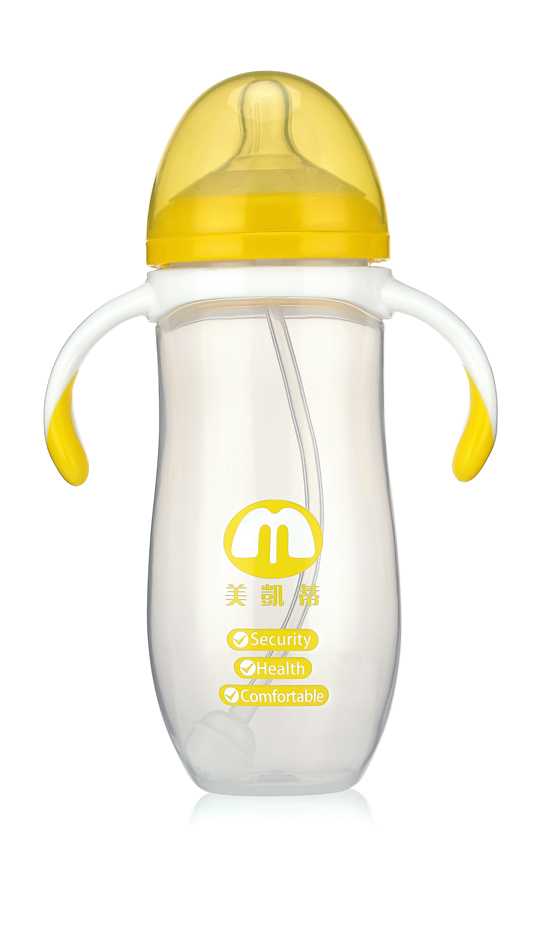 美凱蒂PP奶瓶黃色