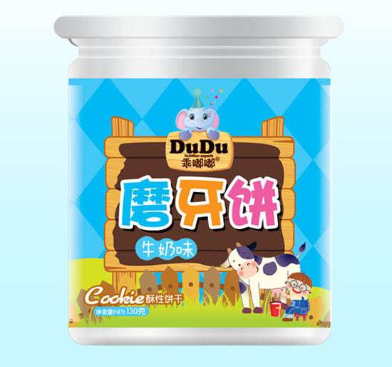 乖嘟嘟磨牙餅(牛奶味)