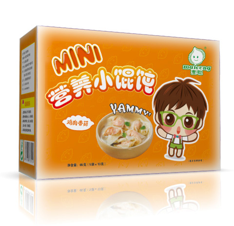 麥聰營養(yǎng)小餛飩雞肉香菇1