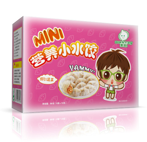 麥聰營養(yǎng)小水餃蝦仁蔬菜1