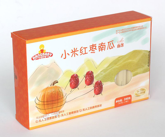 康貝多維小米紅棗南瓜面條