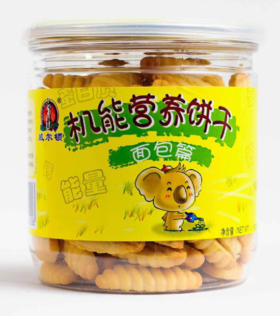 威爾頓100G膠罐機(jī)能餅干(面包篇)