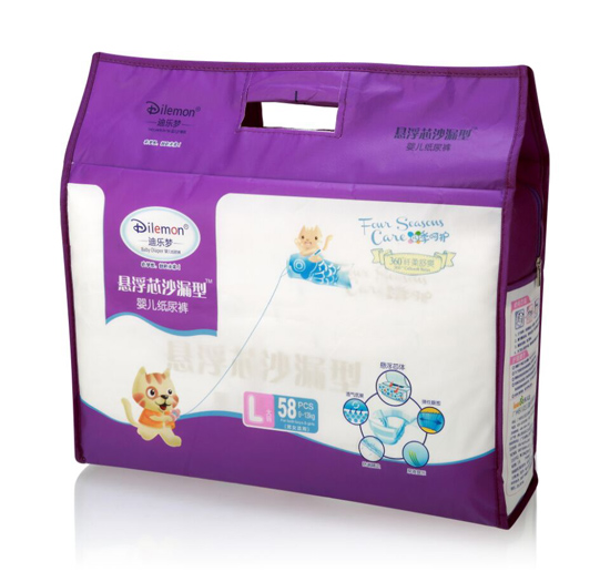 迪樂夢懸浮芯大環(huán)腰紙尿褲L碼58片