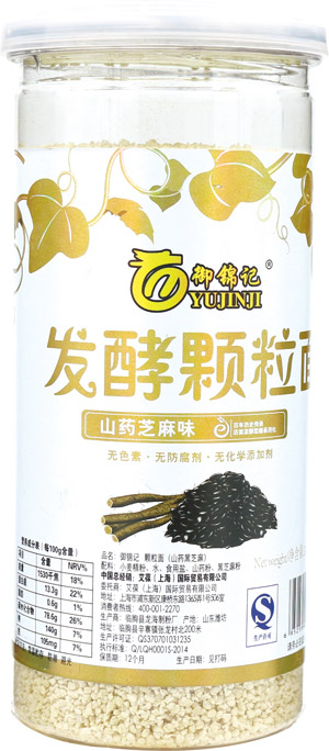 御錦記山藥芝麻味發(fā)酵顆粒面
