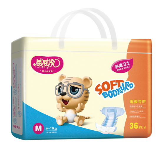 威威虎舒柔衛(wèi)士紙尿褲M碼36片
