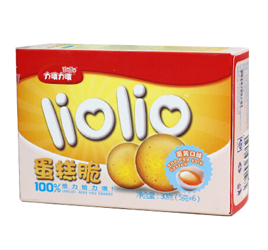 力哦力哦蛋黃味蛋糕脆