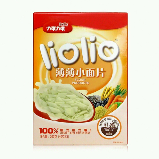 力哦力哦給力小面片胡蘿卜+五谷味