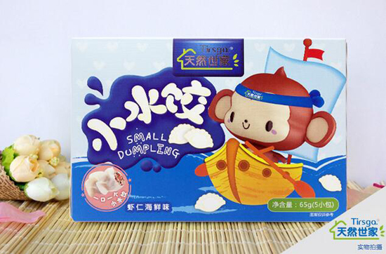 天然世家蝦仁海鮮小水餃