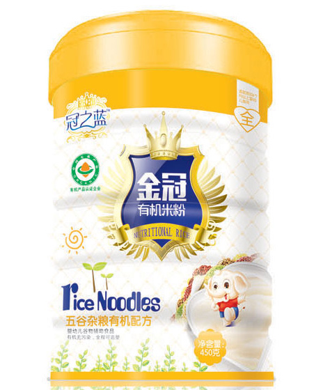 冠之藍金冠五谷雜糧有機米粉450g