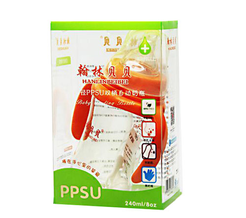 翰林貝貝PPSU奶瓶外包裝