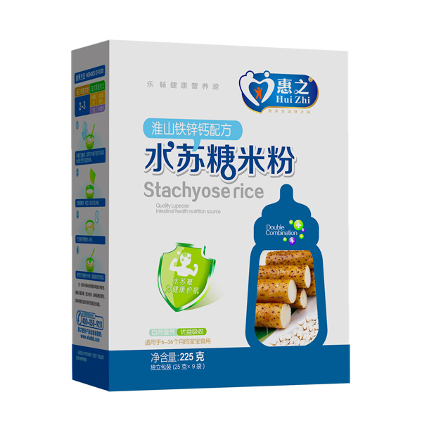 惠之淮山鐵鋅鈣水蘇糖米粉盒裝