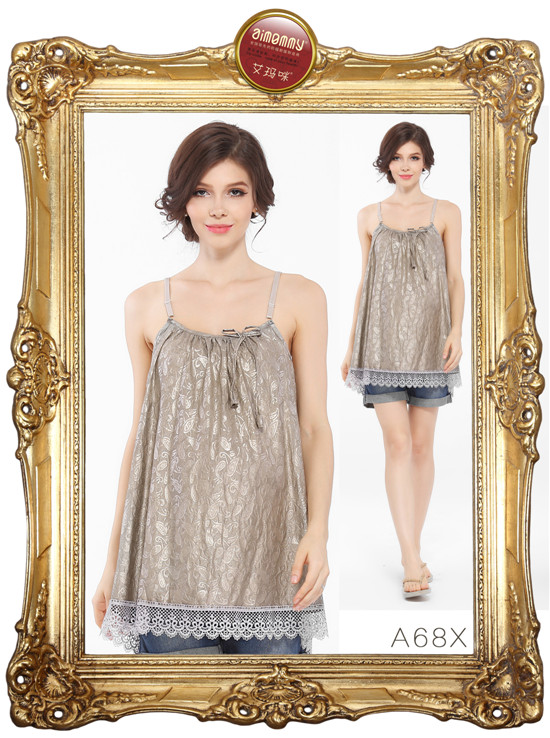 艾瑪咪純銀燙花防輻射服A68x