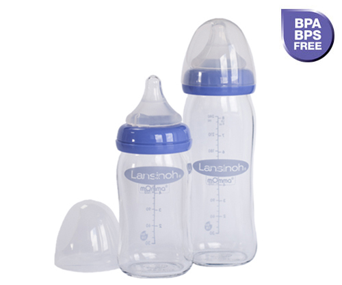 自然波浪系列玻璃奶瓶