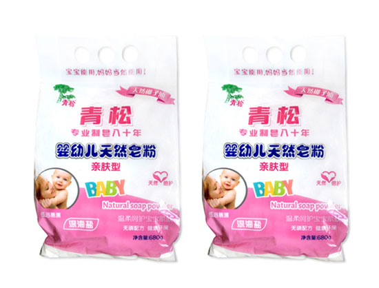 青松嬰幼兒天然皂粉(親膚)