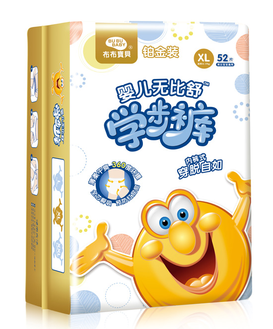 布布寶貝鉑金裝嬰兒學步褲XL豎向