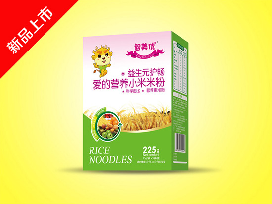 智美優(yōu)愛的營養(yǎng)益生元護暢小米米粉