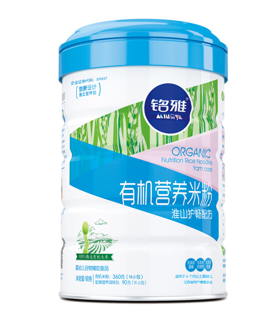 銘雅淮山護(hù)暢有機(jī)營(yíng)養(yǎng)米粉(聽(tīng)裝)