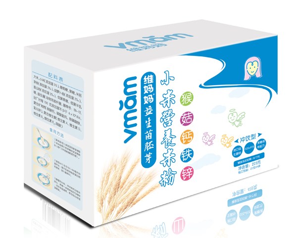 維媽媽猴頭菇鈣鐵鋅小米營養(yǎng)米粉