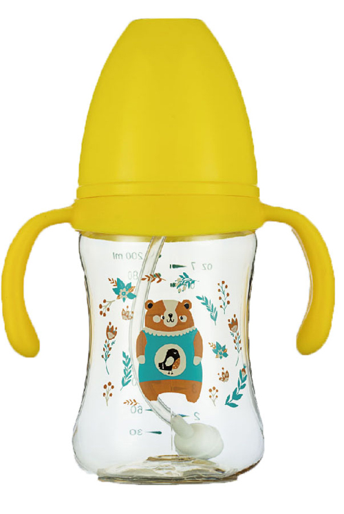 紐優(yōu)德國巴斯夫PPSU奶瓶200ml黃色