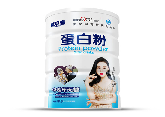 優(yōu)貝滋中老年無糖蛋白粉