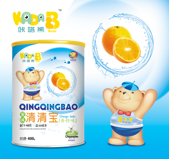 咔嗒熊果味清清寶-香橙味(聽(tīng)裝)