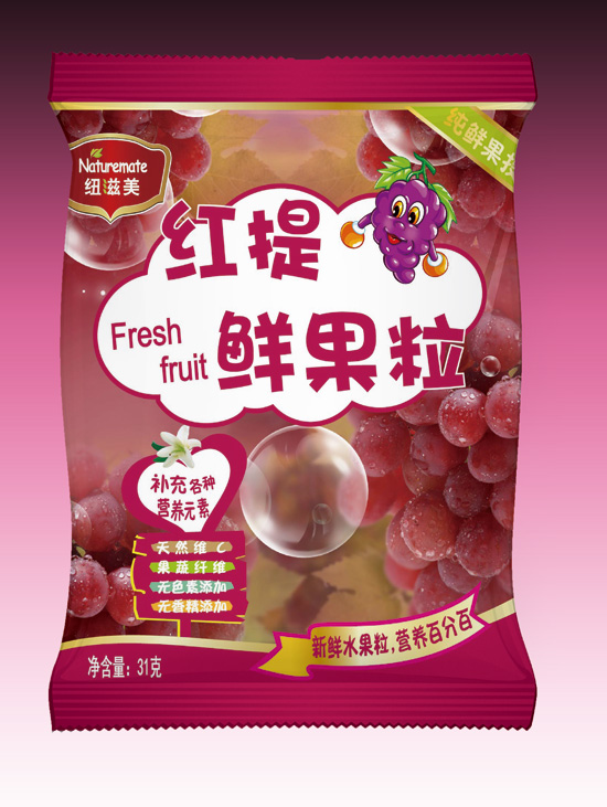 紐滋美鮮果粒紅提鮮果粒