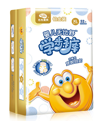 布布寶貝鉑金裝嬰兒學步褲XL豎向