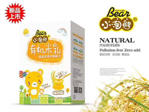 小淘熊有機(jī)米乳果蔬多維護(hù)暢配方盒裝