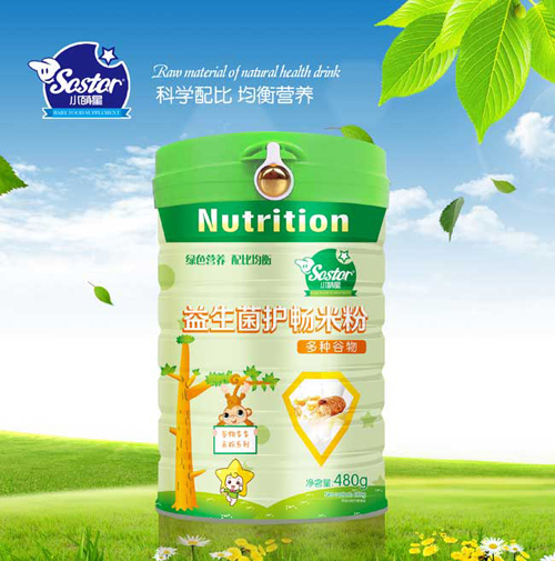 小萌星益生菌護暢米粉多種谷物