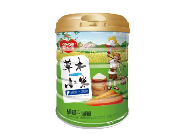 聰幼佳草本小米配方營養(yǎng)米粉-胡蘿卜蔬菜