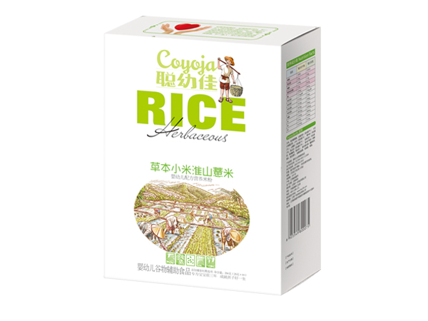聰幼佳草本小米嬰幼兒配方營養(yǎng)米粉-淮山薏米