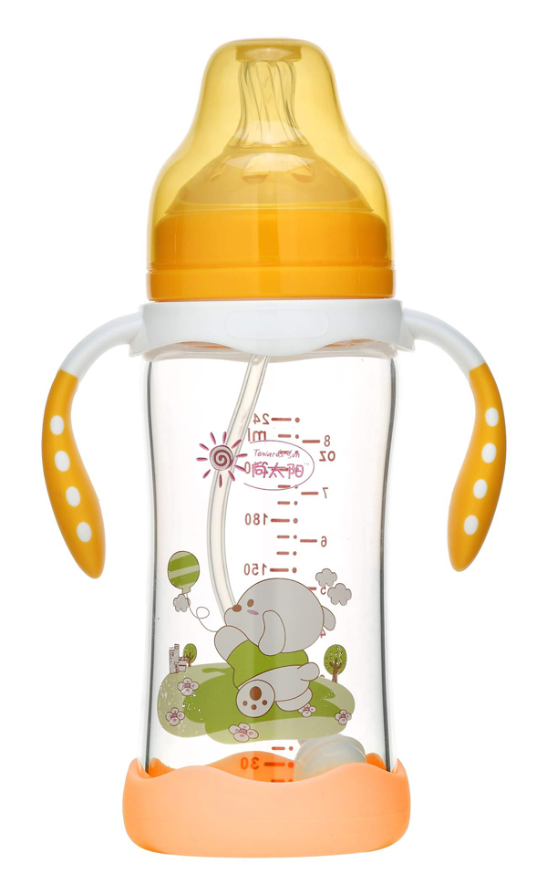 向太陽奶瓶雙手柄小熊圖案黃色.jpg 向太陽奶瓶雙手柄小熊圖案黃色.jpg