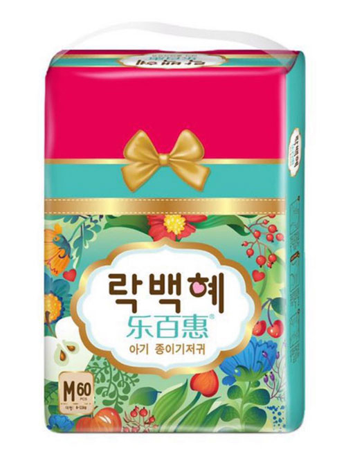 樂(lè)百惠紙尿褲M碼-60片