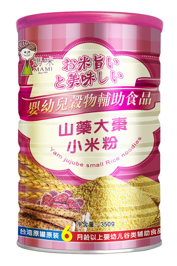 媽咪嬰幼兒山藥大棗小米粉