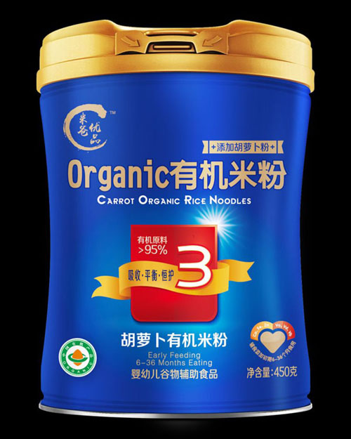 米爸優(yōu)品胡蘿卜有機(jī)米粉