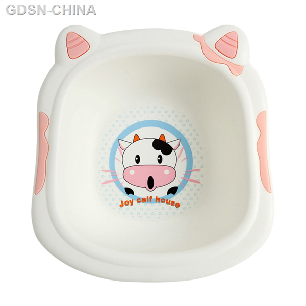 青蛙嘟迪可愛奶牛臉盆粉色(大號)