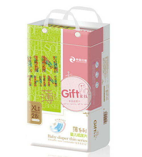 親撫薄系列嬰兒紙尿片XL碼28片小包