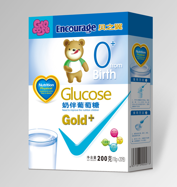 貝之翼奶伴葡萄糖盒裝