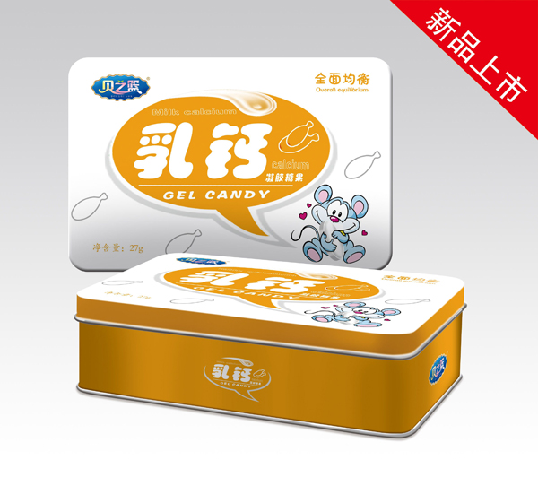 貝之籃乳鈣凝膠糖果