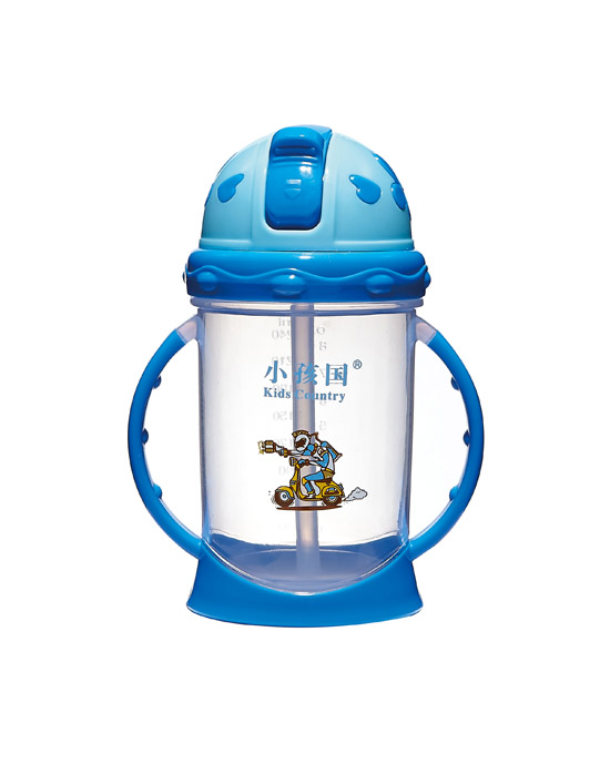 小孩國道達爾雙色花朵滑蓋水杯藍色240ML.jpg 小孩國道達爾雙色花朵滑蓋水杯藍色240ML.jpg
