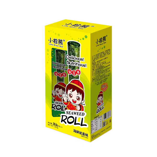 小棕熊海苔卷海鮮魷魚(yú)味